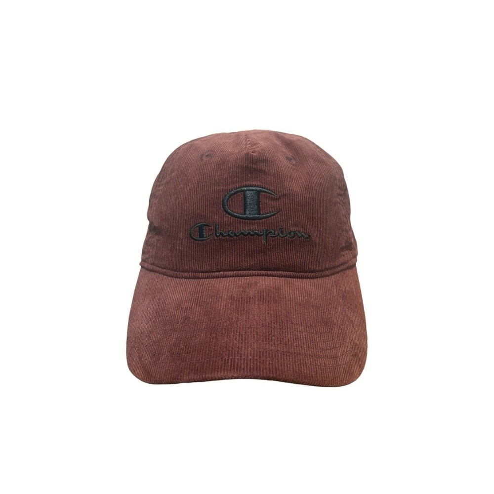 Champion Hobby Corduroy Maroon Snapback Hat OSFA